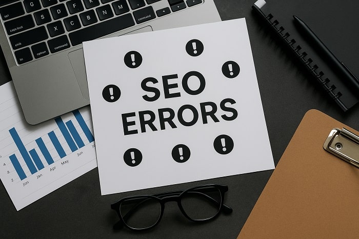les erreurs SEO les plus fréquentes