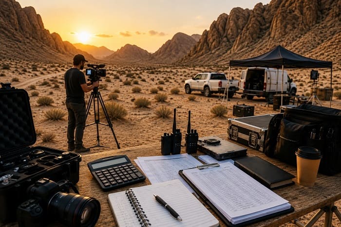 Préparation du budget et de la logistique d’un tournage en Oman